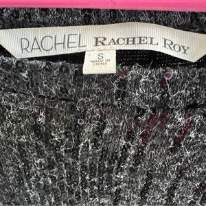 Beautiful charcoal grey sequined sheath dress